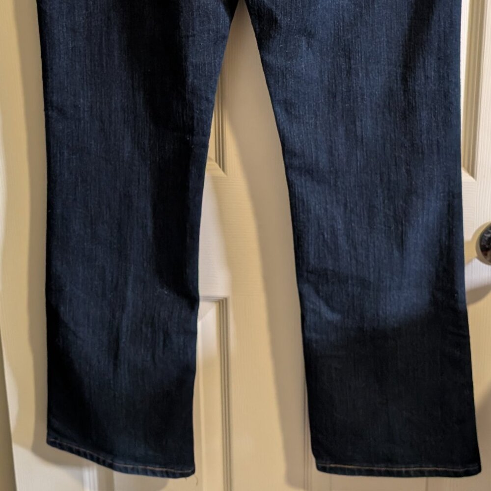 Wrangler Q Baby Womens Size 13/14 X 34 Straight Leg Western Denim Jeans - Picture 6 of 6